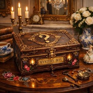 Mystery Box of Vintage Home Decor